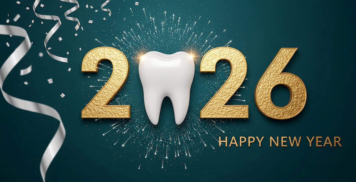 new year clean teeth